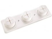 Croydex Triple Cloth / Towel Holder (180 x 55mm)
